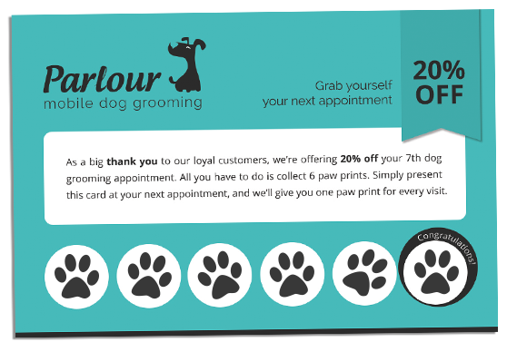 Parlour Loyalty Card